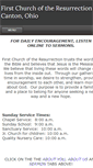 Mobile Screenshot of firstchurchcanton.com